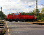 261 102-8 DB rangiert in  Köln-Gremberg.