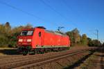 DB Cargo 145 068-3 allein unterwegs am 27.09.18 in Hanau West