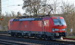 DB Cargo AG [D] mit  193 390  [NVR-Nummer: 91 80 6193 390-2 D-DB] hat Feierabend und ist auf dem Weg zur Abstellgruppe am Bf. Frankfurt/Oder, 16.03.20