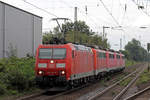 DBC 185 143-5 mit 140 533-8,140 716-2,140 327-8 und 140 799-8 auf dem Weg zum Verwerter in Recklinghausen-Süd 4.9.2020