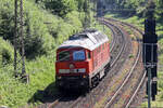 DBC 232 654-4 auf der Hamm-Osterfelder Strecke in Recklinghausen-Ost 16.6.2023