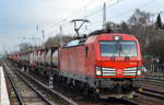 DB Cargo AG [D] mit  193 371  [NVR-Nummer: 91 80 6193 371-2 D-DB] mit Containerzug am 19.01.20 Berlin Hirschgarten.