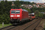 DB 185 014 bei Wernfeld (Main), 12.06.2020