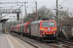 DBC 185 077-5 in Hannover-Linden/Fischerhof 8.2.2022