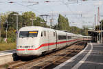 DB ICE 1 (401 003-9) in Castrop-Rauxel 24.9.2020
