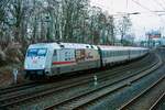 101 110-5  50 Jahre Intercity  mit IC119 in Wuppertal, am 30.01.2022.