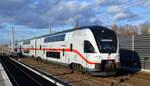 DB Fernverkehr AG mit IC 2273 nach Dresden mit  4110 116  Richtung Berlin Gesundbrunnen am 03.04.22 Berlin Blankenburg.