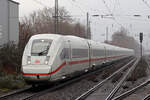 DB 9490 (412 090/812 090) in Recklinghausen-Süd 21.12.2022