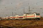 146 576-4 mit IC2 in Hamm (Westf), am 27.01.2018.