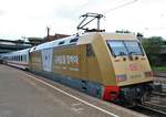 DB Fernverkehr 101 071-9 Zeit für Gold am 16.07.19 in Hamburg Harburg