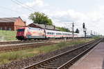 101 064-4  märklin  mit dem IC 146 von Berlin Ostbahnhof nach Amsterdam Centraal in Großwudicke.