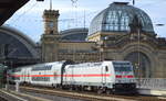 DB Fernverkehr AG [D] mit  146 568-1  [NVR-Nummer: 91 80 6146 568-1 D-DB] hat mit dem IC 2441 aus Köln Hbf.