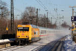 DB 101 030-5 mit IC in Recklinghausen-Süd 13.2.2021