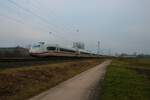 DB Fernverkehr Siemens Velaro D Doppeltraktion am 14.01.22 in Frankfurt Oberrad