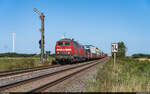 DB 218 380 & 218 825 / Sylt Shuttle / Klanxbüll, 23. August 2021