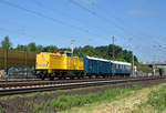 Momentan sehr verstäckt Züge der DB Netzinstandhaltung und DB Bahnbau auf der KBS 110 unterwegs.