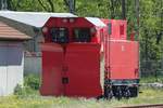 DB Netz 80 80 970 5 019-5 in Frontansicht am 19.05.2017 in Frankfurt/Oder.