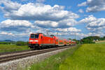 146 243 mit RE 4858 (München Hbf - Nürnberg Hbf) bei Seubersdorf, 28.05.2020