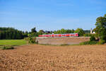 RE 4863 (Nürnberg Hbf - München Hbf) bei Laaber, 14.09.2020