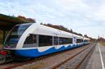 Bahnhof der UBB in Heringsdorf - 30.10.2010