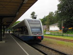 UBB 646 101-5 als UBB 24973 von Wolgast nach Swinoujscie Centrum, am 29.05.2014 in Heringsdorf (Usedom).