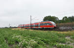 Talent 644 539 der Hochrheinbahn bei der Überführung kommend aus Lüneburg.