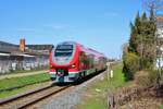 DB Regio Hessen PESA Link 633 003 am 07.04.19 bei Diebuerg als RB61