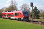 DB Regio Hessen PESA Link 633 005 am 07.04.19 in Dreieich Götzenhain