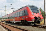 DB Regio 442 106/606 stand am 22.06.19 abgestellt in Sonneberg(Thür)Hbf.
