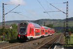 445 057 auf der Linie RE 54 (Frankfurt - Bamberg) bei Himmelstadt, 12.06.2020