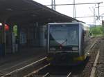 Die Burgenlandbahn 672 917 in Weienfels am 26.05.2007