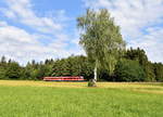 628 434 als RB 27469 Traunstein - Waging am 26.06.2018 zwischen Unteraschau und Otting