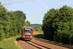 642 729 als RE Crailsheim-Heilbronn am 31.05.2020 zwischen Neuenstein und Öhringen.