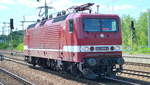 DeltaRail GmbH mit  243 559-2  [NVR-Nummer: 91 80 6143 559-3 D-DELTA] am 29.05.19 Durchfahrt Bf.