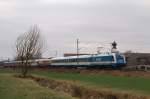 183 003 (Arriva) mit Alx 455 in Neufahrn (Niederbayern) [17.12.2007]