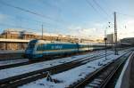 183 002 mit Alx 355 nach Prag am 14.12.08 im Mnchner Hbf