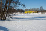 OPB 79722 von Regensburg Hbf nach Marktredwitz bei Reuth bei Erbendorf, 06.01.2017