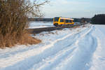 1648 211 als OPB 79732 von Regensburg Hbf nach Marktredwitz bei Oberteich, 05.02.2017