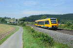 1648 208 als OPB 79727 von Marktredwitz nach Regensburg Hbf bei Lengenfeld, 08.08.2017