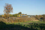 1648 709 als OPB 79734 von Regensburg nach Marktredwitz bei Pechbrunn, 14.10.2017