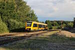 OPB 1648 201 erreicht Reuth bei Erbendorf als RB von Regensburg Hbf nach Marktredwitz. (26.07.2023)