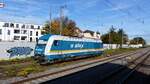 ALEX ER 20, 223 063 ( 9280 1223 063-9 D-DLB ) auf dem Vorfeld in Regensburg am 15.10.2022