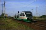 VGB VT 08 als VX83199 nach Zwickau Hbf (Berlin Schnefeld, 15.08.2009)