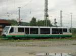 VT 33 (9580 0654 033 9 D-VBG) der Vogtlandbahn steht am 12.05.2010 im sdlichem Teil des Bahnhofes Lichtenfels abgestellt.