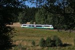 Am 17.08.2013 begann der Tag der Egronet-Erkundungstour mit einer Fahrt von Cheb nach Hranice v Cechách. Die Aufn. mit VT08, als ZOs36082, entstand bei einem Fotohalt zwischen Studánka und Hranice v Cechách.  