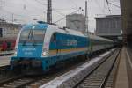 183 003 mit ALX nach Prag am 08.02.2009 in Mnchen Hbf