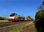 183 001 mit ALX 84111 am 20.10.2012 unterwegs bei Mnchen-Feldmoching.