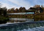 183 003 mit einem ALX am 09.11.2012 unterwegs bei Moosburg.