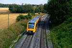 1648 203 DLB als OPB 79731 (Marktredwitz - Regensburg Hbf) bei Eschldorf, 08.08.2020