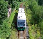 VT45 als VBG83116 in Klingenthal (westl.